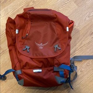 Osprey backpack red